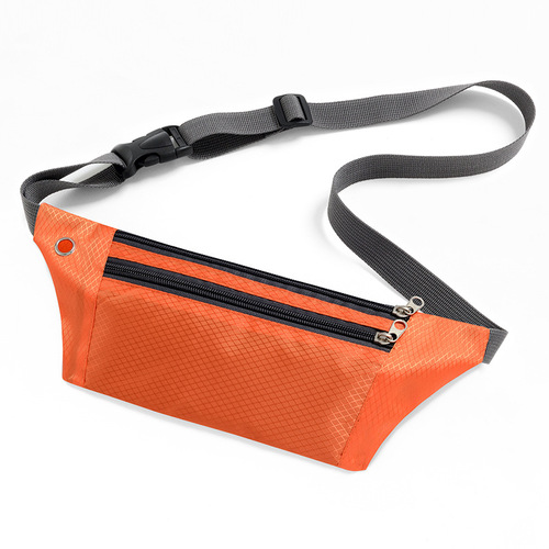 Sports waist bag nylon anti-sweat personal bag fitness running cycling waist bag invisible mobile phone bag coin purse wholesale
