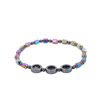 Fashionable trend ankle bracelet, elastic beaded bracelet handmade, ball, European style, simple and elegant design