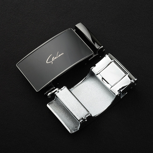 Factory direct sales metal belt buckle men's alloy belt head high-end belt buckle automatic buckle spring buckle