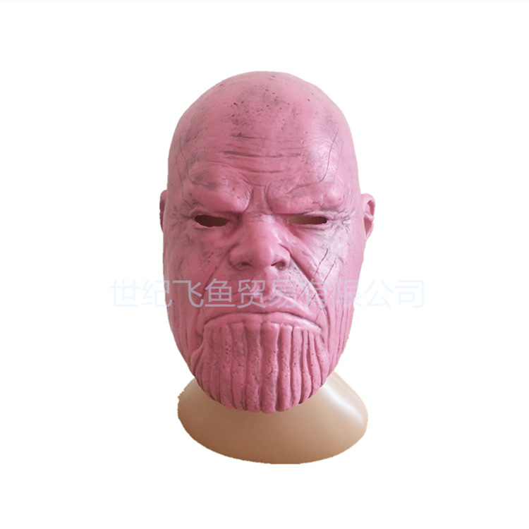 Máscara de capucha asesino Avengers 4 película y televisión apoyos cos Halloween bar Funny horror capucha máscara