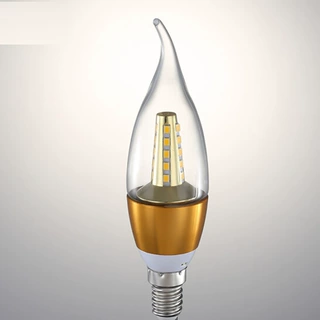 工厂批发价蜡烛造型LED灯泡 螺口LED装饰照明灯