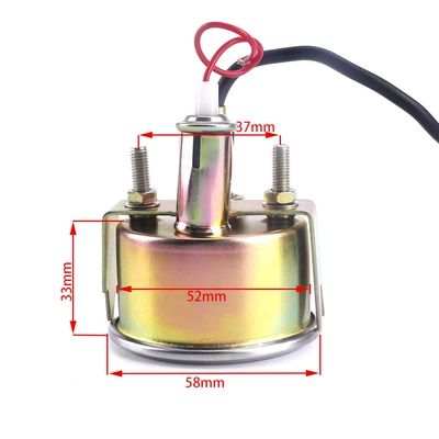 temperature meter 100~220 F – water temperature gauge