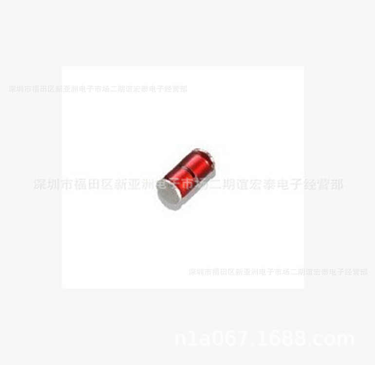 供应玻璃放电管 红色 GSA-452 4500v  直径2mm 正品现货