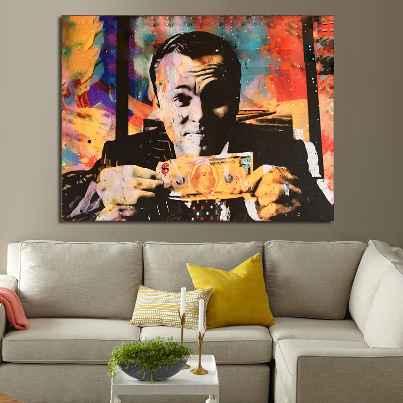 Wall Street Wolf Art