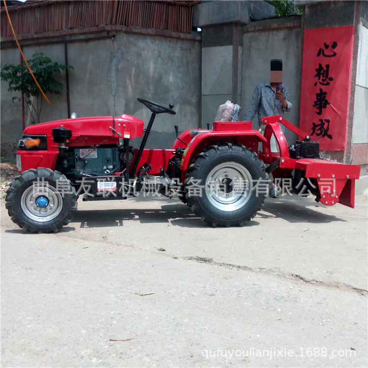 30马力拖拉机 果园农田小四轮拖拉机 果树空里除草松土旋耕机59