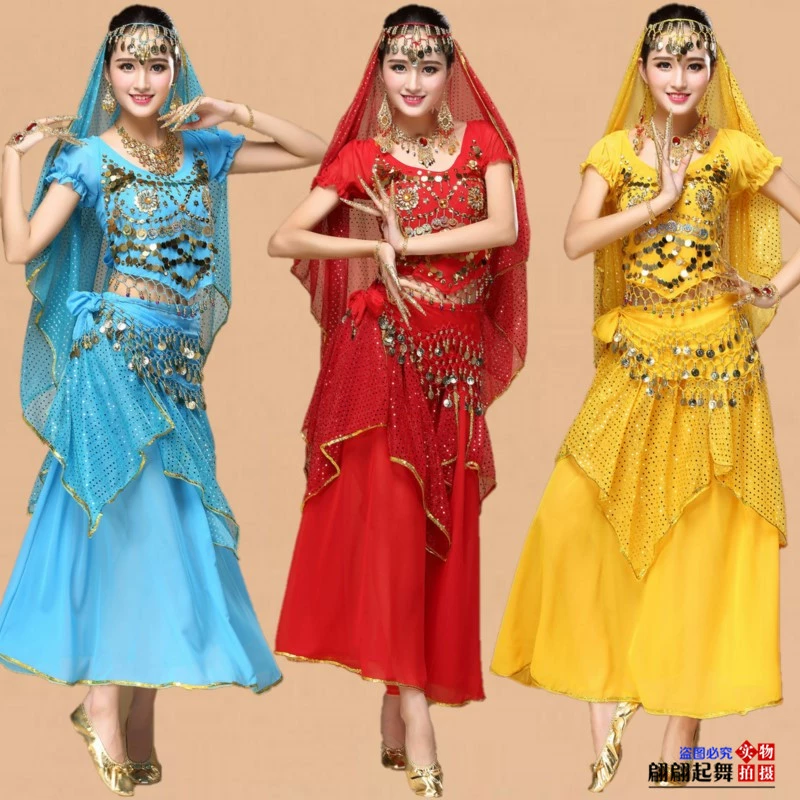 Костюм, практика для взрослых, комплект, Индия, с коротким рукавом, новая коллекция