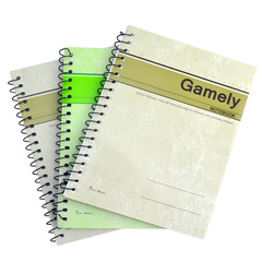 Jiasunda A6 Coil Notebook, Spiral Bound Business Notebook with Single-Line Layout