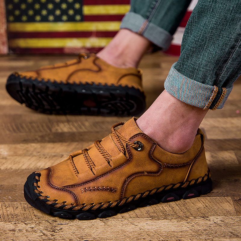 men's summer casual retro breathable shoes