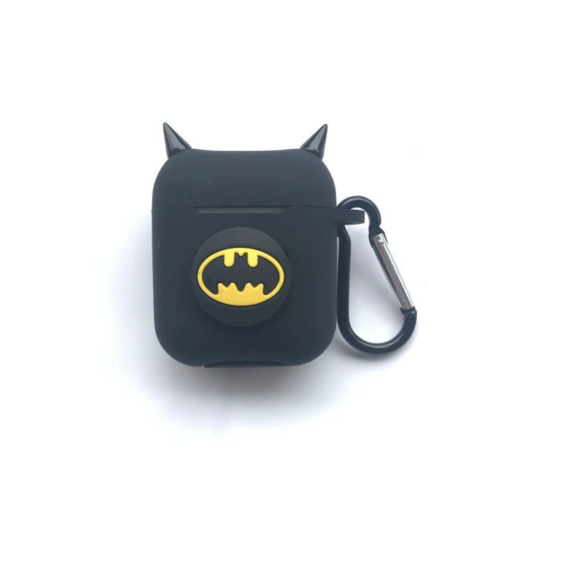Apple, wireless cartoon headphones, protective silicone compatible creative protective case, bluetooth, fall protection