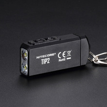 NITECORE奈特科尔TIP2迷你强光手电筒钥匙扣USB充电户外尾部磁吸