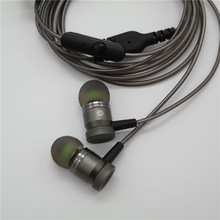 新品厂家直供L弯型3.5MM插头带超声麦可切歌金属手机耳机