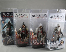 NECA 刺客信条2人偶模型 阿泰尔 白杀手EZIO 启示录7寸可动手办