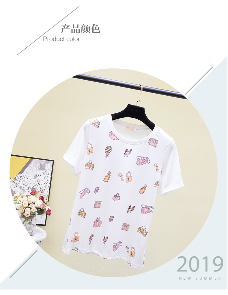 T shirt femme en Coton - Ref 3315540 Image 26