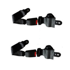 Cross-border exclusive supply of automatic retractable two-point safety belts, forklift passenger car safety belts, golf cart safety belts