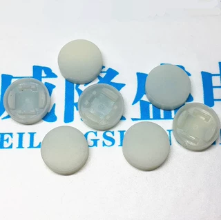 WLS 按键帽C圆帽纯色/白色帽 配轻触开关带灯按键 6X6带灯按键