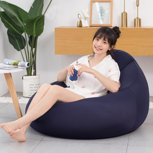 Factory wholesale lazy people no printing bean bag sofa creative fabric hotel tatami lazy people bean bag sofa wholesale