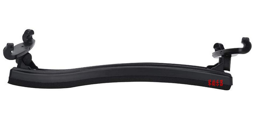 Violín engranaje hombro pad deslizante ranura de plástico violín hombro pad altura ajustable engrosada esponja hombro pad arco