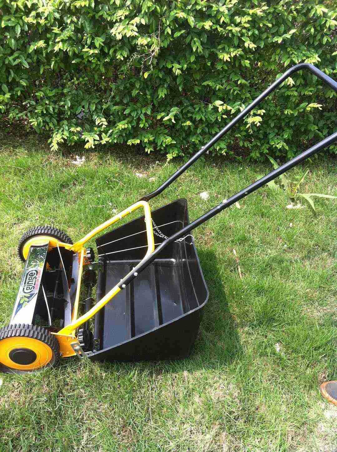 无动力割草机 手推割草机 ginge割草机 滚筒草坪机