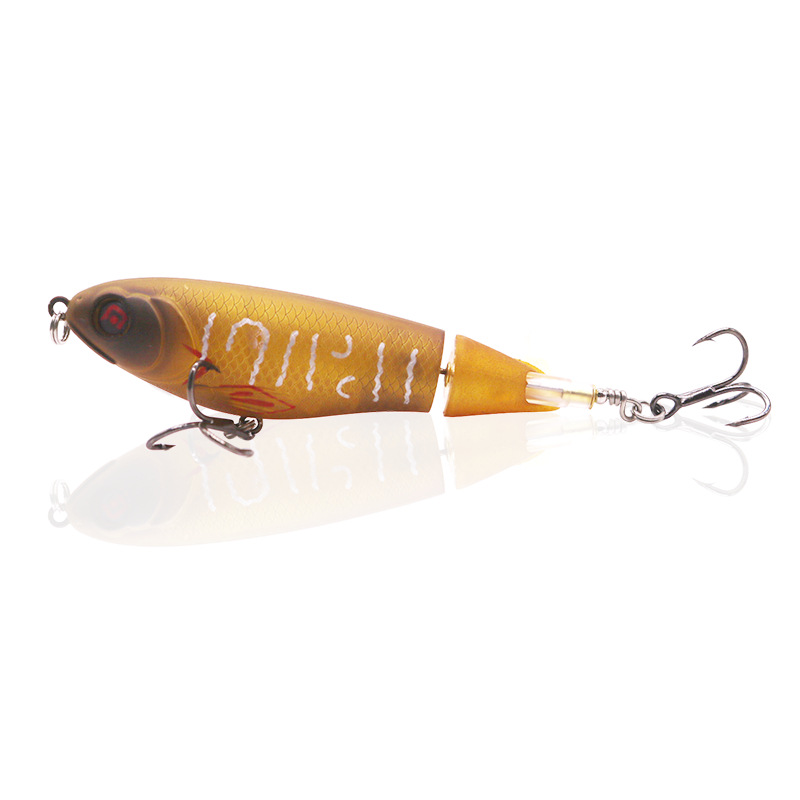 2 PCS Whopper Plopper fishing lures hard baits Fresh Water Bass Swimbait Tackle Gear