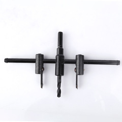 供應可調飛機木工開孔器合金刀片鑽頭擴孔鑽石膏板筒燈開孔器