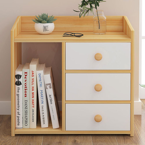 Tabletop storage cabinet, economic type, storage cabinet, Nordic style, home use, bedroom, small apartment, modern minimalist, bedside cabinet