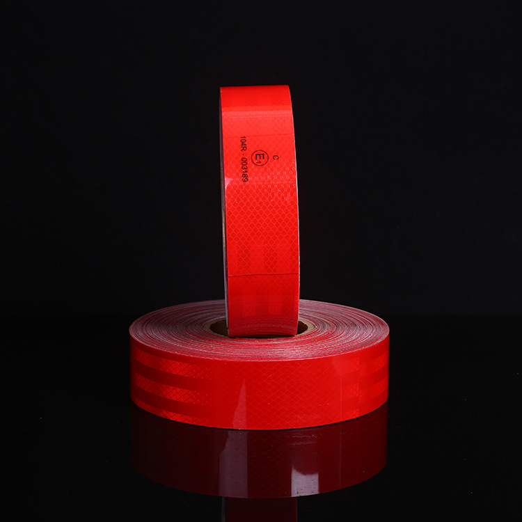 单色条纹菱形反光胶带 道路交通行车防撞警示胶带 常规5cm*45m