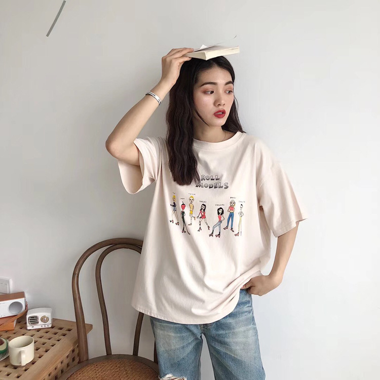 T shirt femme CHUAN YU en Coton - Ref 3314647 Image 16