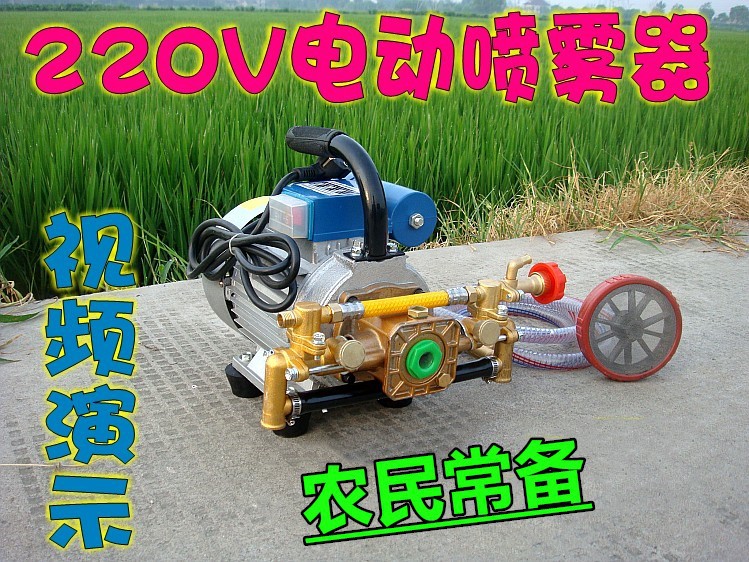电动220V电压喷雾器/农用机动高压喷雾器/园林打药机/电机农药