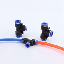 山耐斯气动接头 T型三通接头4MM 6MM 8MM