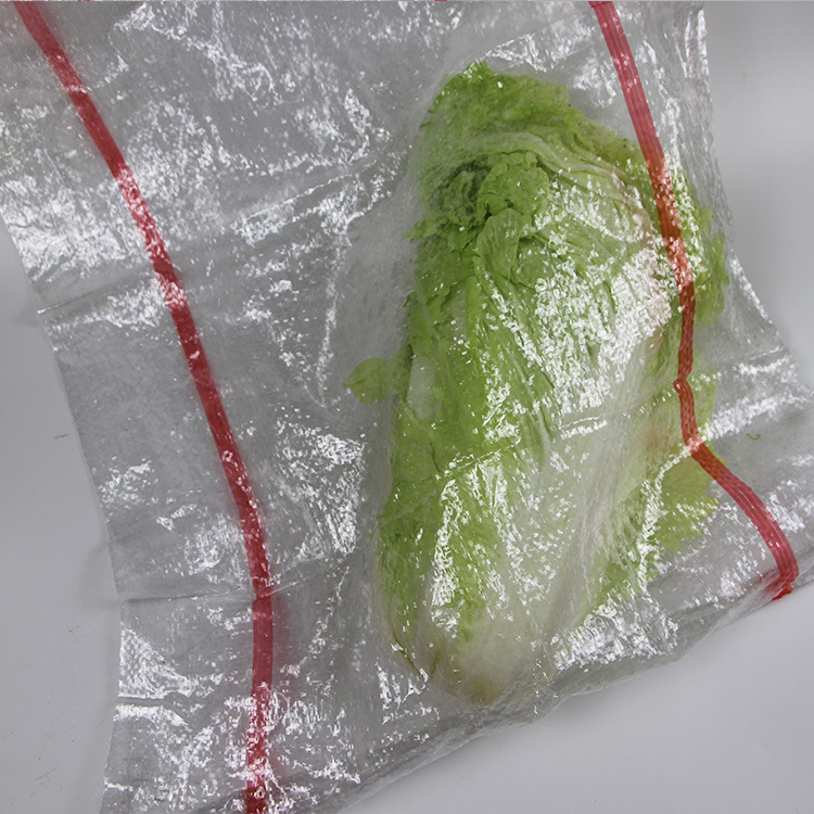 兖州透明编织袋厂家 兖州蔬菜袋塑编袋  透明放大编织袋