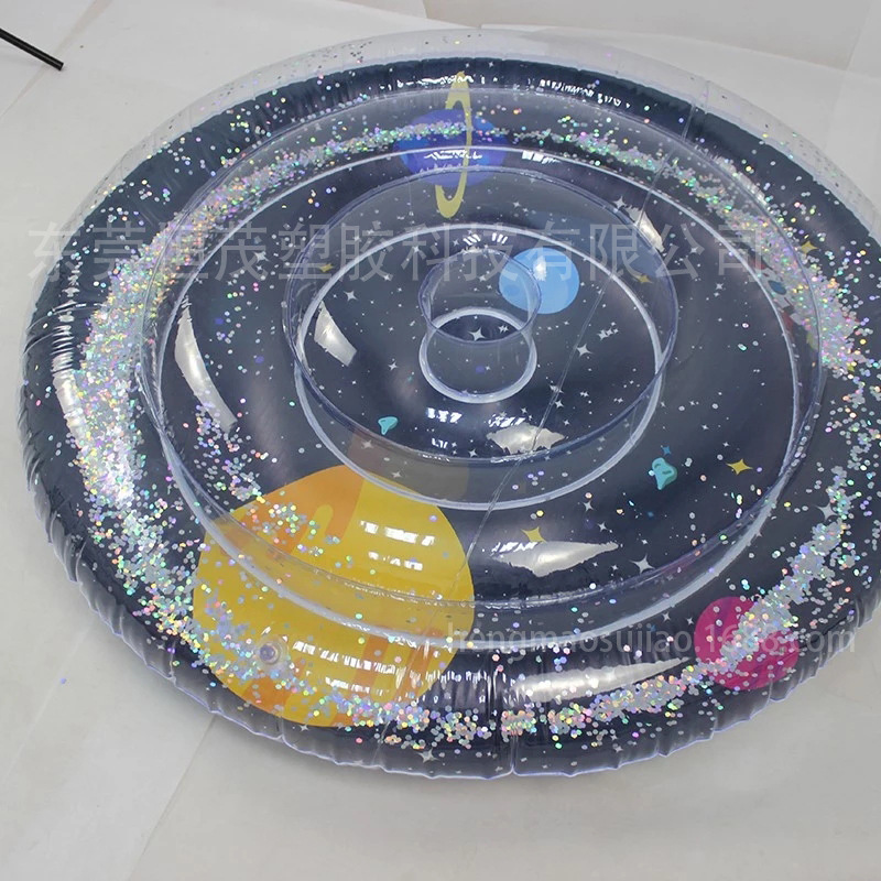 Individual inflatable swimming ring PVC