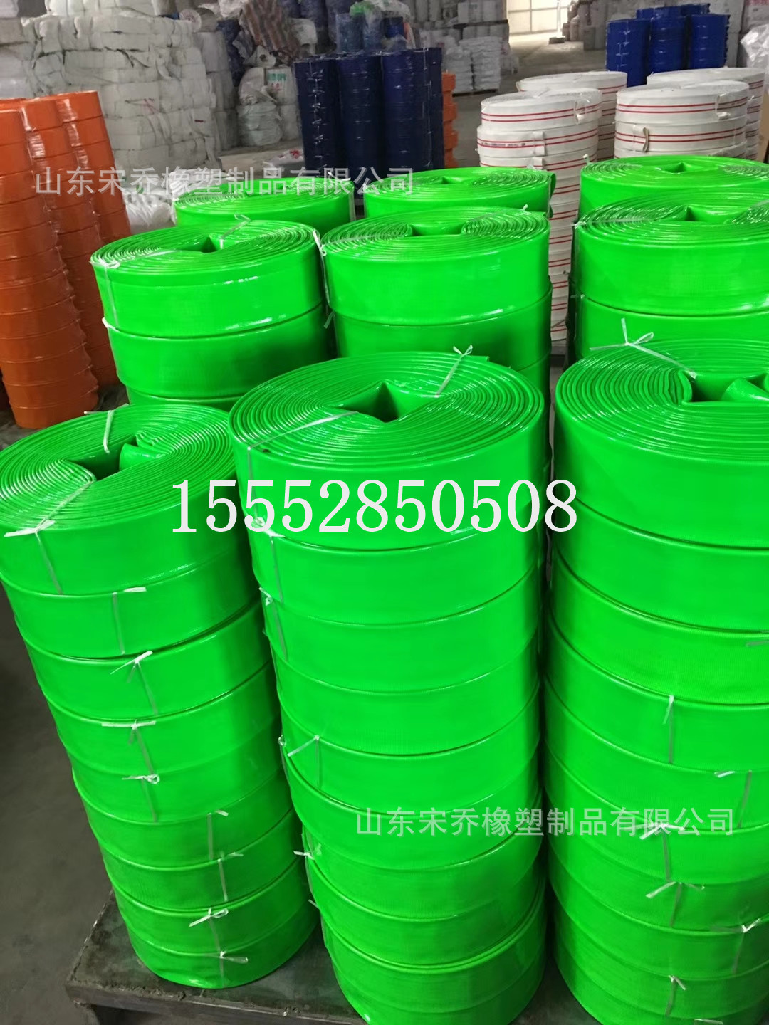 农田专用输水带大棚农用浇地水带1-12寸工农业抗旱灌溉专用水带