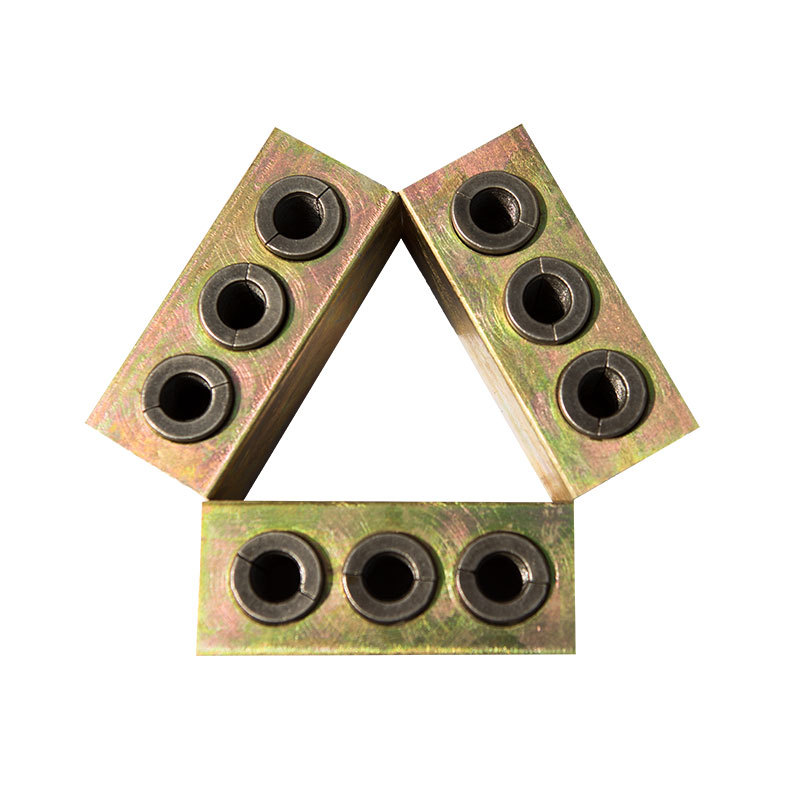 河南雷特扁锚 锚具bm15-4 夹片锚具四件套