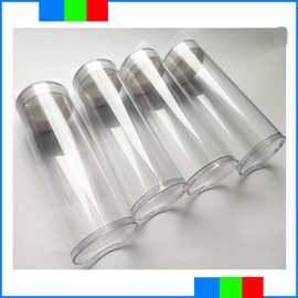厂家定制生产pvc包装管透明硬管圆管pvc塑料圆管petg透明圆筒