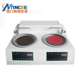 MP-2DT金相试样磨抛机 双盘双控金相研磨抛光机 无级变速磨抛机