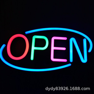 �S�����l ���޺�V����  LED�l��V���� open sign�_�I��־