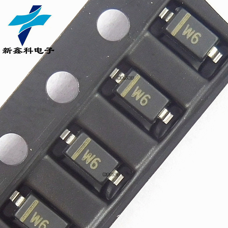 BZT52C4V3 丝印W6 SOD-123 1206 贴片二极管 4.3V 稳压二极管