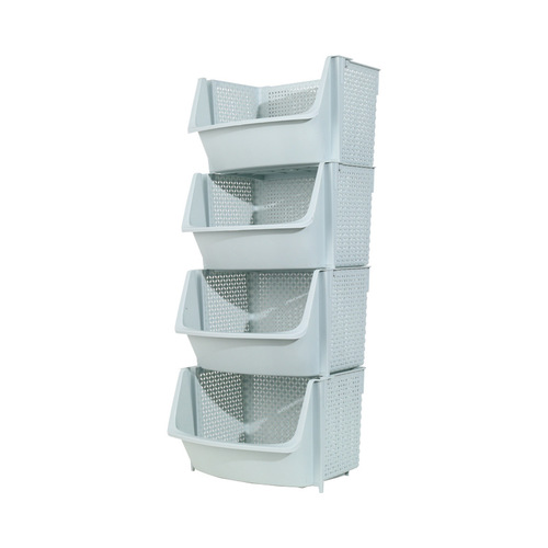 Kitchen rack vegetable floor-standing multi-layer vegetable basket vegetable rack supplies household toy snack storage rack