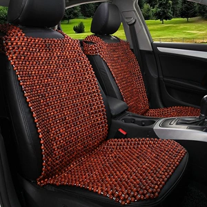 Car wooden beads cool cushion cushion small red wooden beads cushion Rosewood front cushion single shawl grass pear front row one-piece