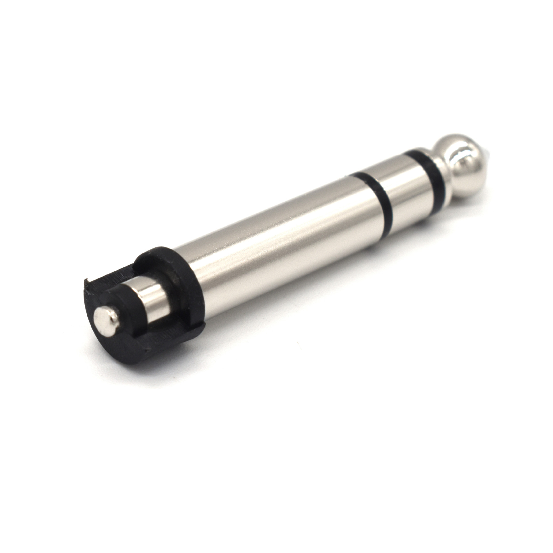 工厂直供6.3麦克风插头    6.3大二芯双声道插头  6.35立体公头