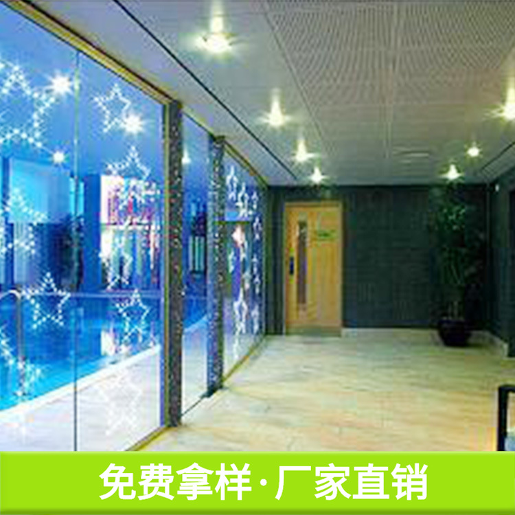 特种 LED 电控  厂家直销01000发光家装建材建筑深加工玻璃批发