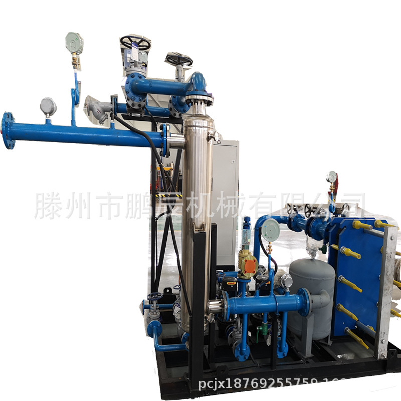 厂家制作换热站  板式缠绕管式混合式换热器 供暖换热机组 热处理