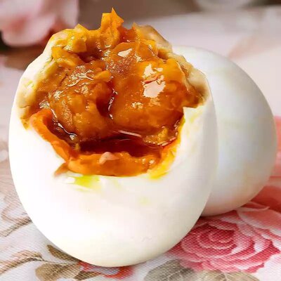 广西北部湾烤海鸭蛋 80g大蛋 流油咸鸭蛋一件代发