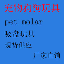 宠物狗玩具Pet Molar跨境新款亚马逊汪汪磨牙啃吸盘耐咬TPR玩具球