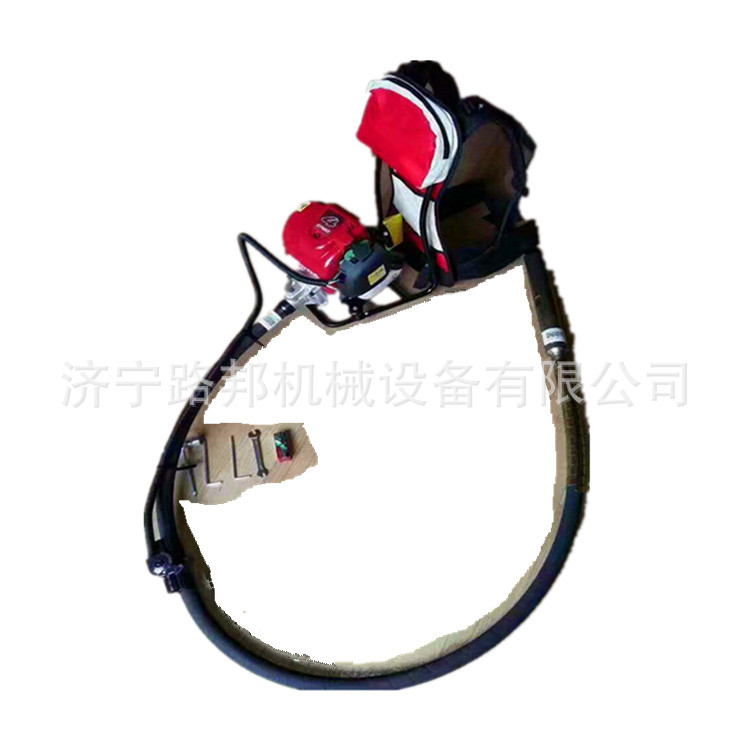 混凝土背负式振动棒 插入式混凝土振棒机 汽油背负式振动棒