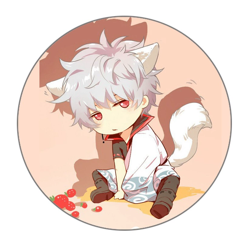 Аниме держатель для телефона, рамка Gintama, ленивый держатель, несколько вариантов, серебристый