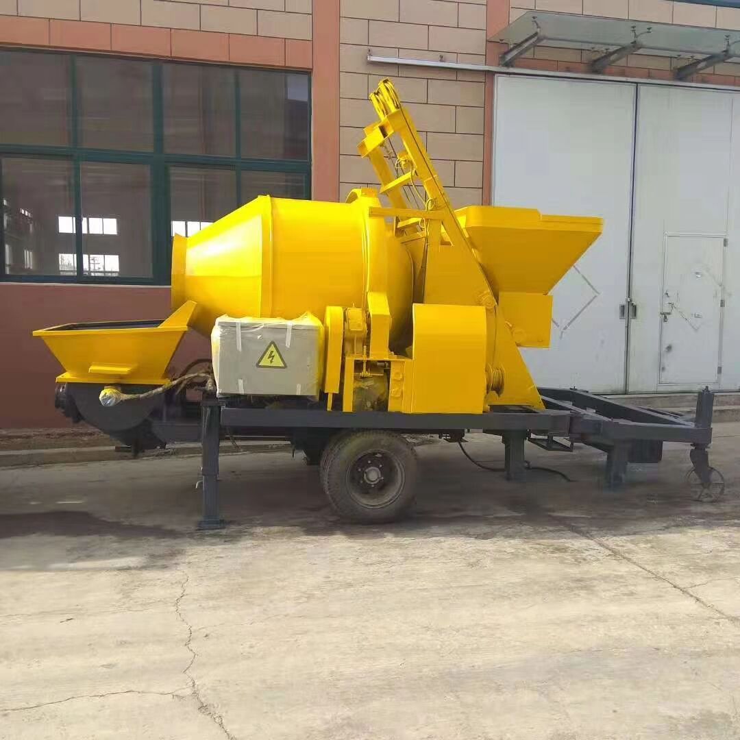 柴电两用搅拌泵送一体机配套100千瓦发电机 油电两用搅拌拖泵