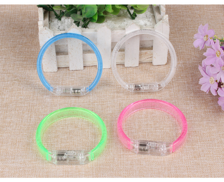 Buntes Leuchtendes Armband Led Leuchtendes Armband Breitband-armband Leuchtendes Spielzeug display picture 6