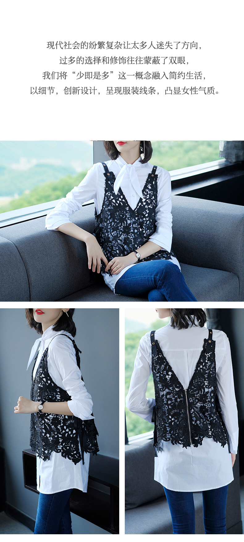 Gilet femme en Tricot - Ref 3317277 Image 20