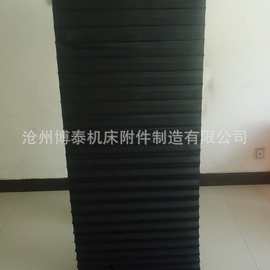 厂家江苏机床防尘罩  机床导轨防护罩  三防布伸缩防尘罩
